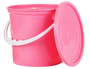 Light Pink Sweet Bucket With Lid And Handle