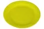 Lime Green Paper Plates Large 23cm Pack Of 10