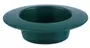 Iem15 Floral Top Hat Bowl Green 13cm